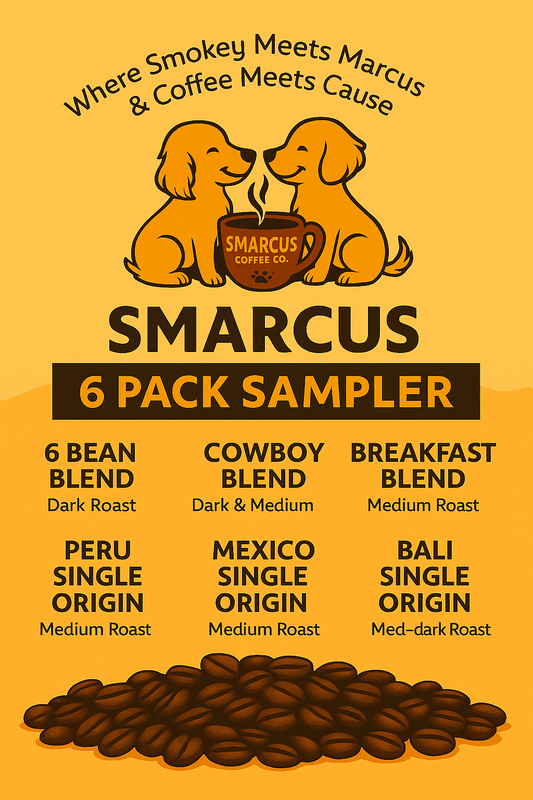 Best Sellers Sample Pack: Sixer, Cowboy, Breakfast, Peru, Mexico, Bali
