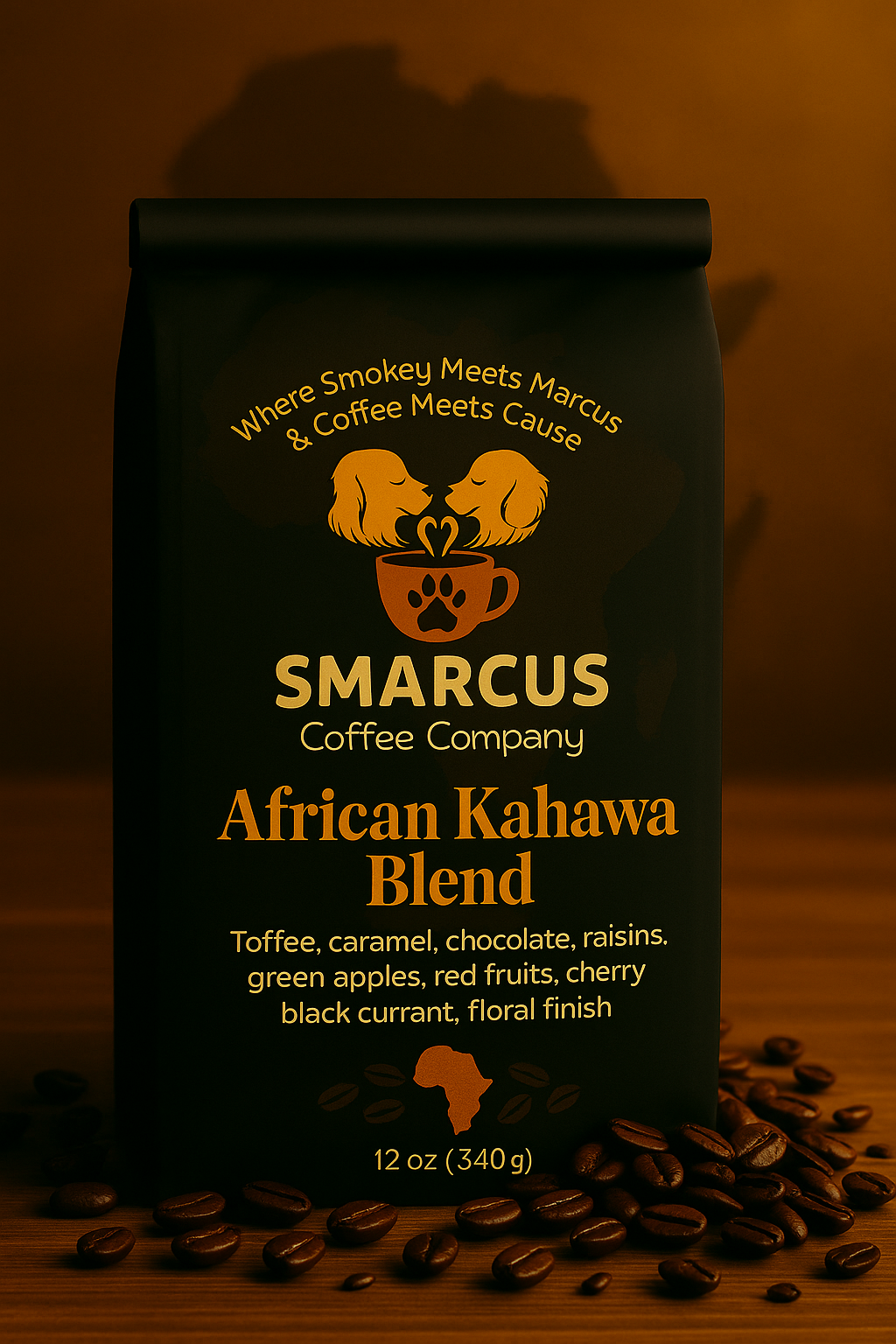 African Kahawa Blend – Medium-Dark Roast