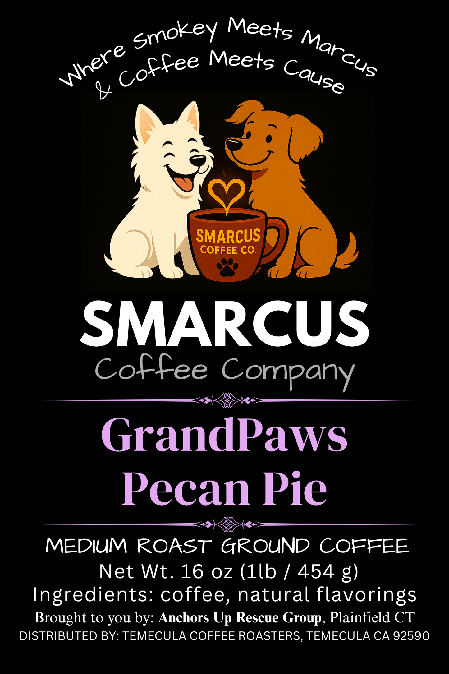 GrandPaws Pecan Pie